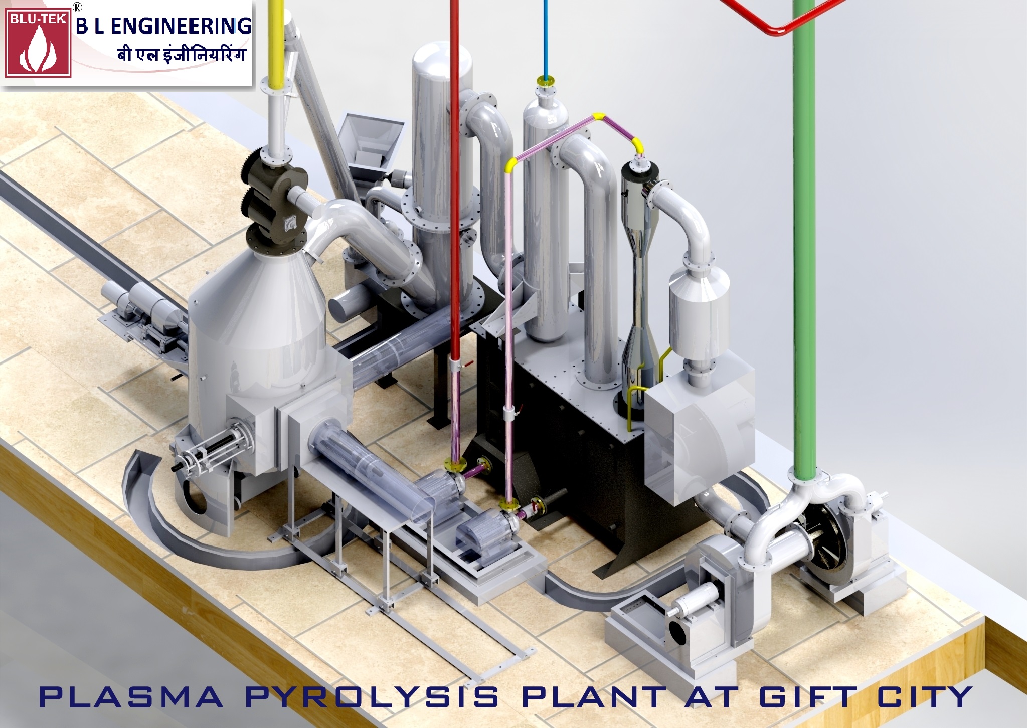 Plasma-Pyrolysis